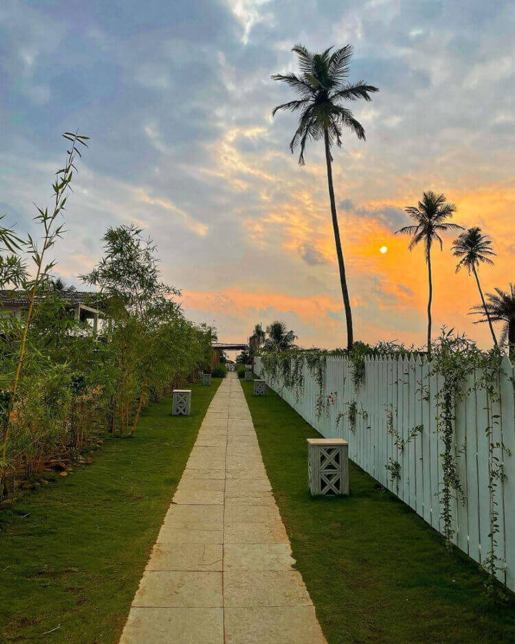 good location of bar and restaurant in Goa